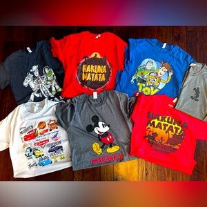 Lot of Disney Tshirts